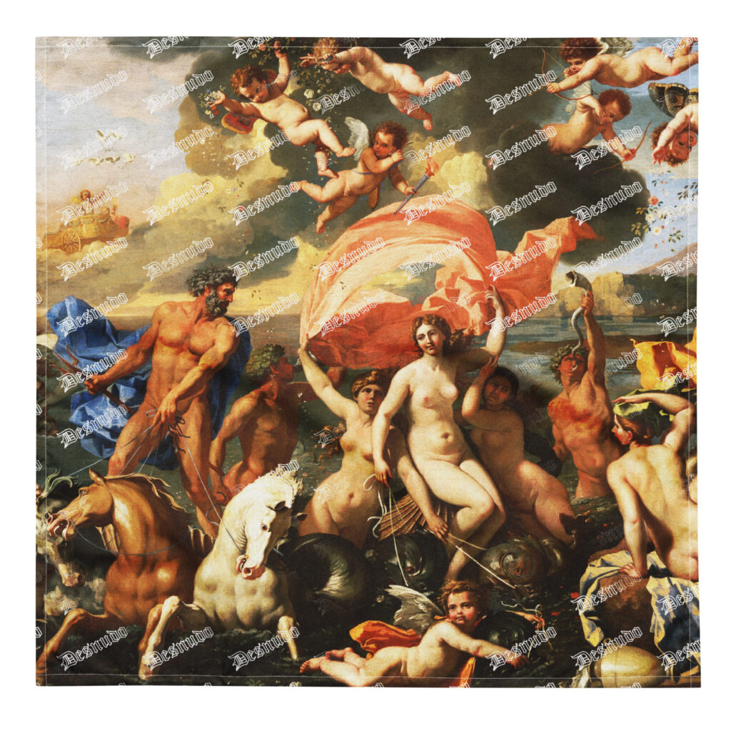 OE TRIUMPH OF NEPTUNE AND AMPHITRITE BANDANA