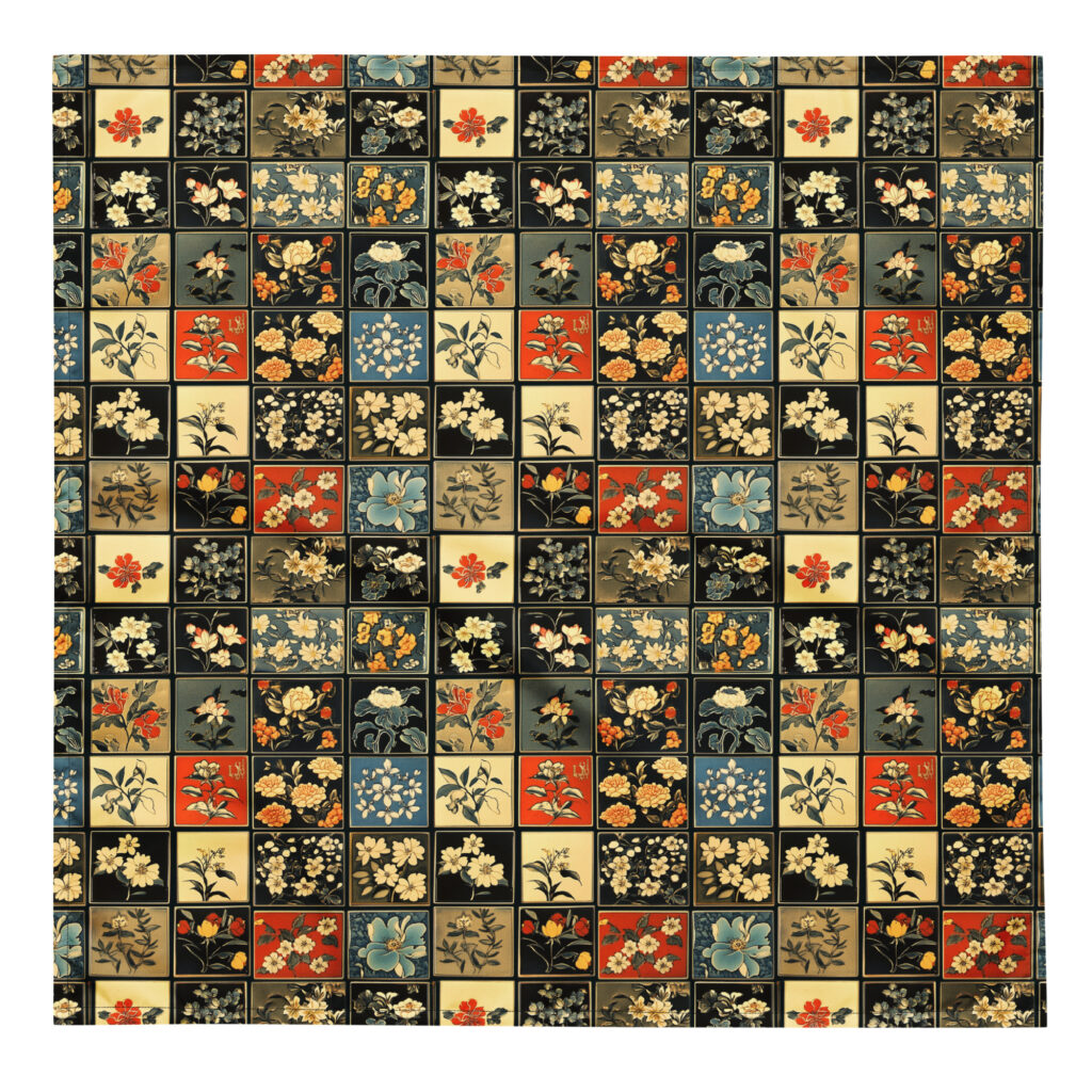 J’ADORE TILES BANDANA