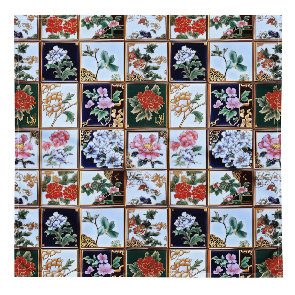 J’ADORE TILES BANDANA