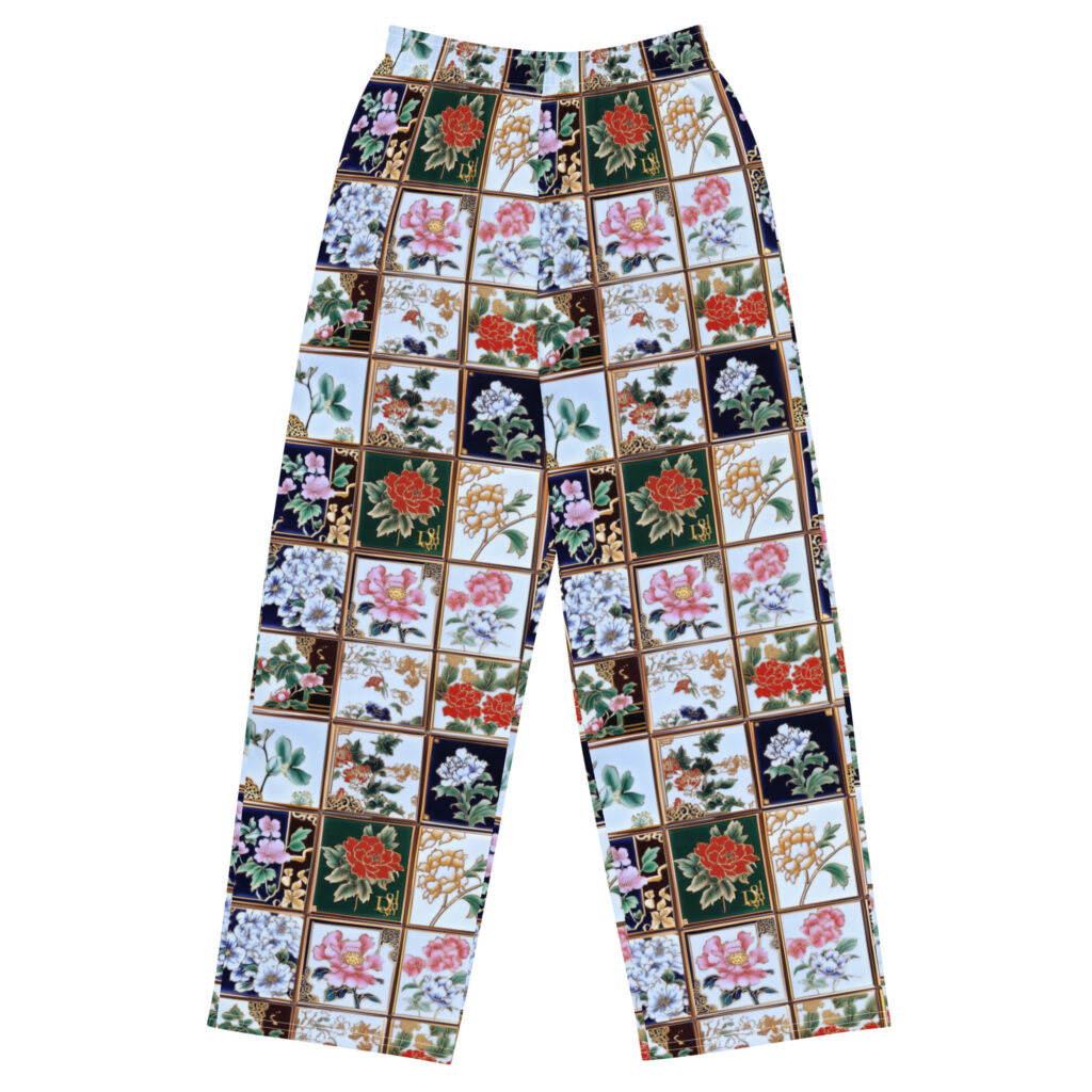 J’ADORE TILES WIDE-LEG PANTS