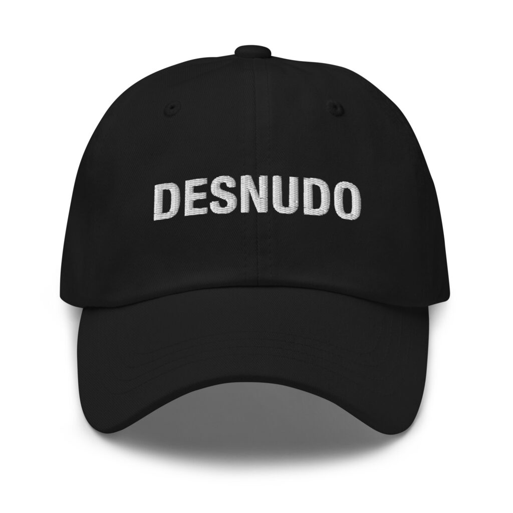 BÁSICO WHITE EMBROIDERY LOGO HAT