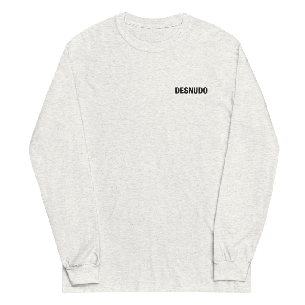 BÁSICO BLACK EMBROIDERY LOGO LS T-SHIRT