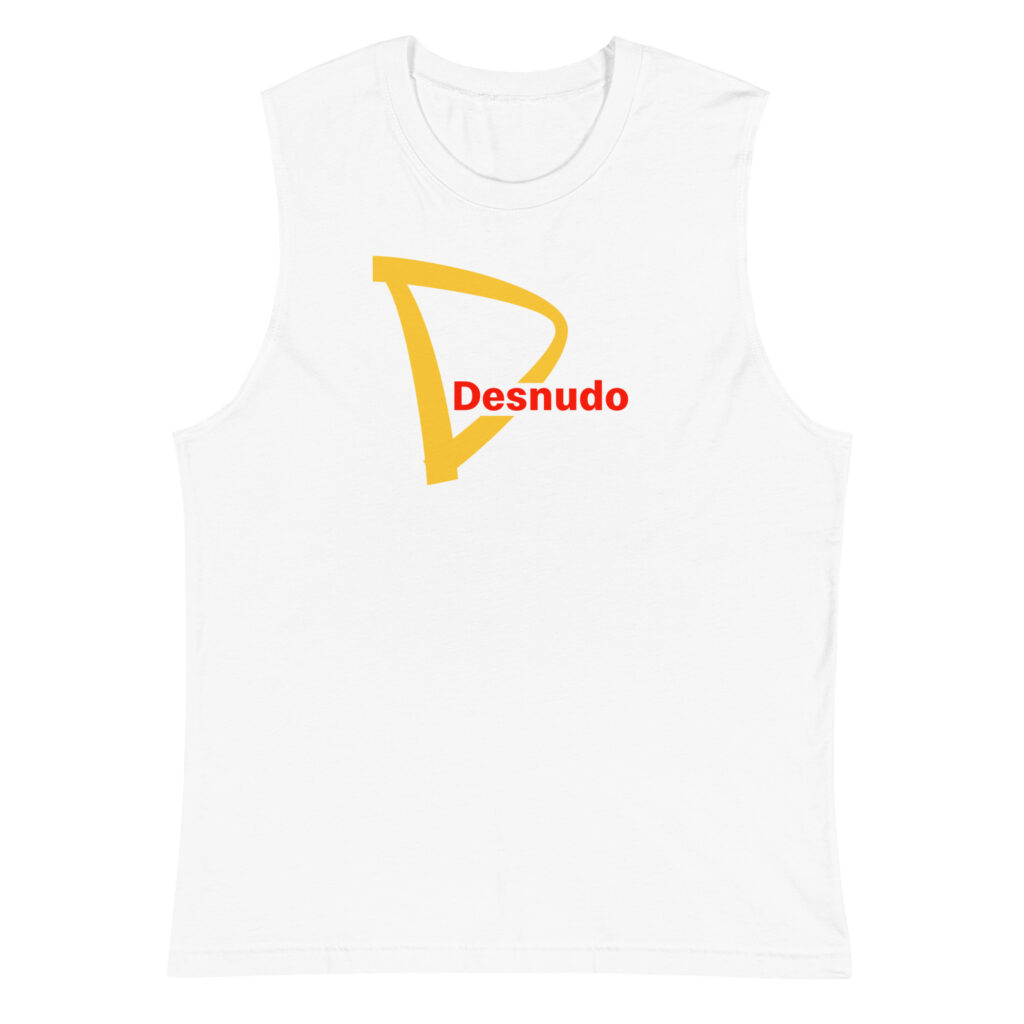 CAFE DESNUDO LOGO MUSCLE TANK