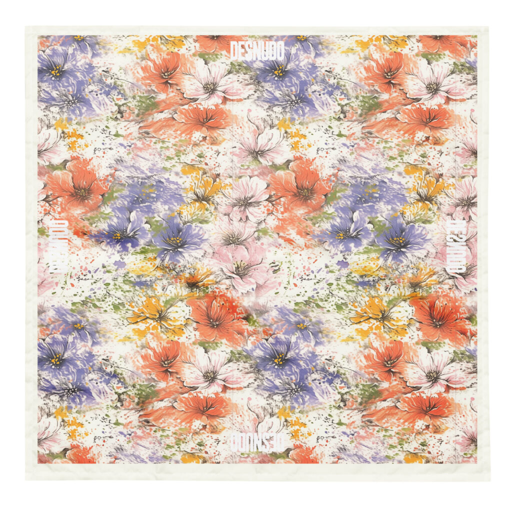 FLOWER PRINT BANDANA