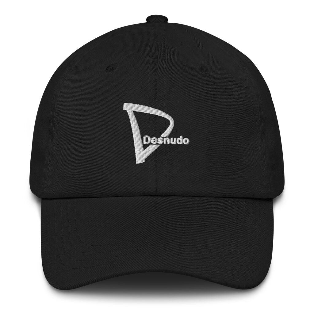 WHITE CAFE DESNUDO LOGO HAT