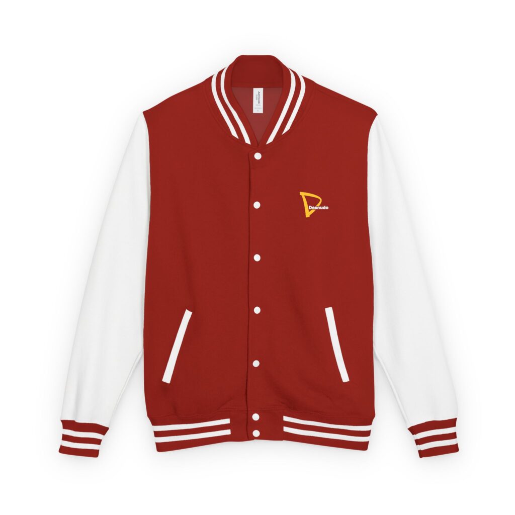 CAFE DESNUDO VARSITY LETTERMAN JACKET