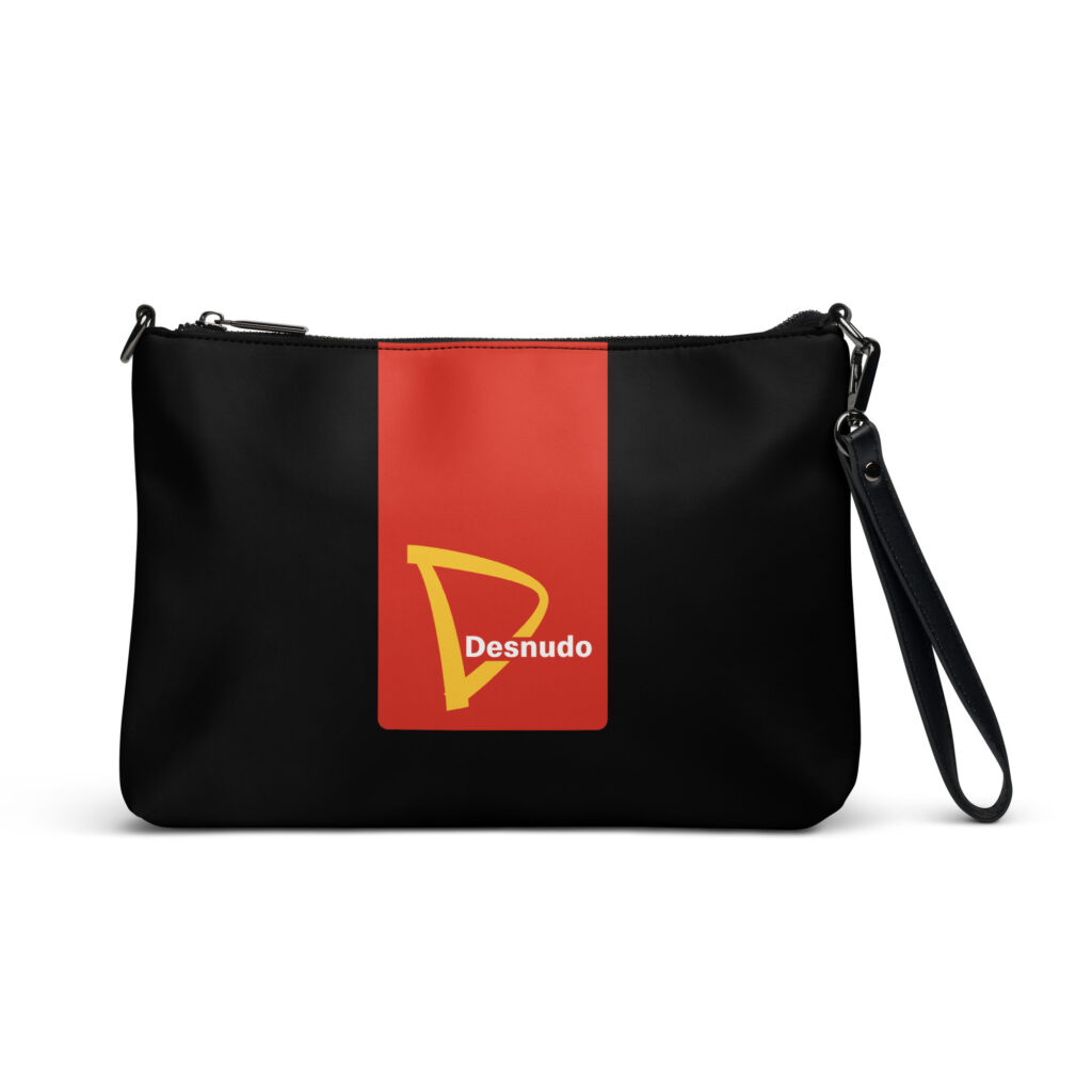 CAFE DESNUDO BLACK TAKE OUT CROSSBODY BAG